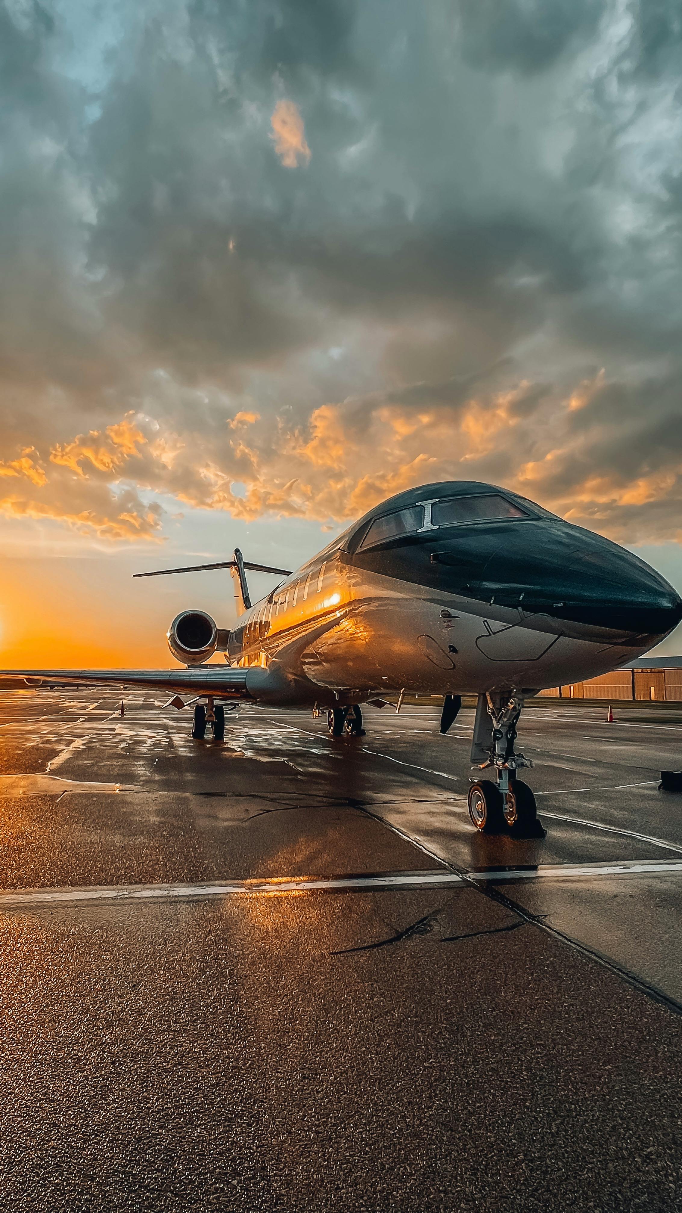 Luxury private jet